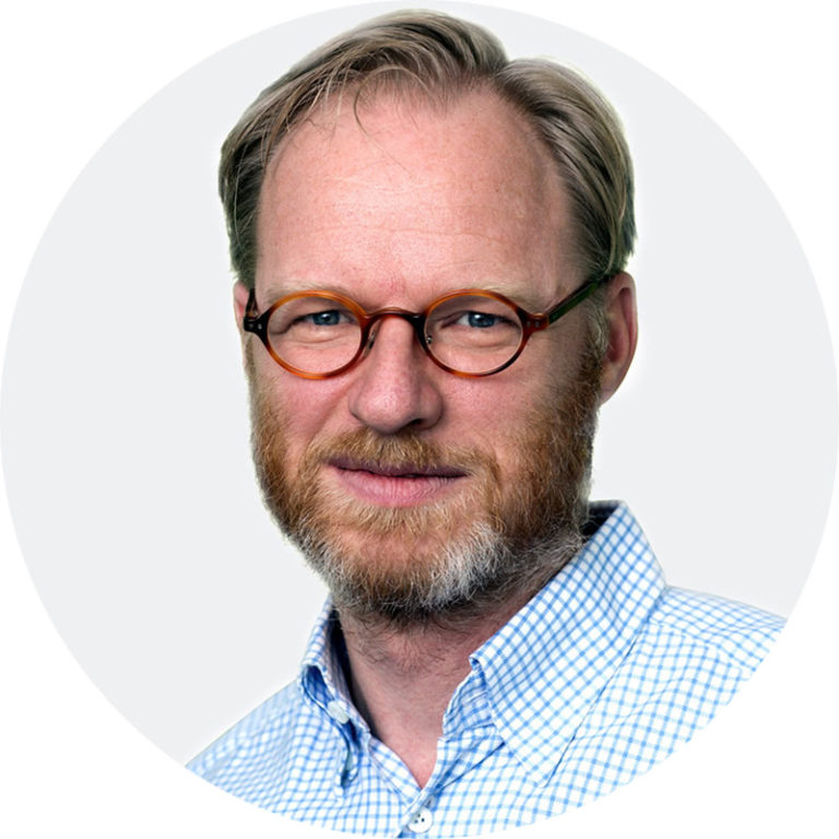 Porträt Uwe Vetterick, Chefredakteur Sächsische Zeitung